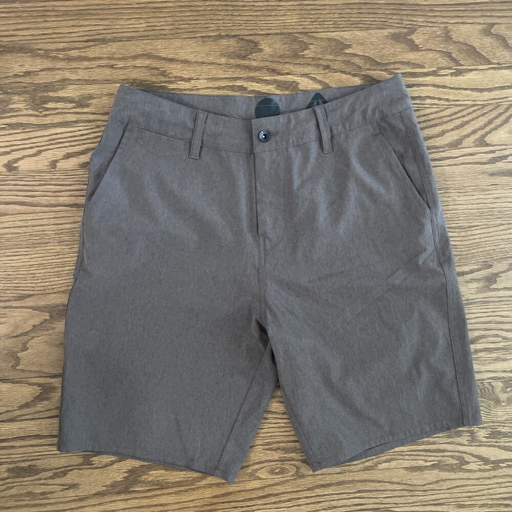 Kavu Men’s Shorts Size 32 Brown Dunk Tank Athletic Shorts Quick Dry 9” Inseam